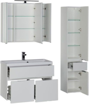 Мебель для ванной Aquanet Латина 90 белый
