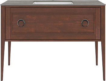 Тумба PLAZA Classic Neo напольная с ящиком 120, орех PL.CN.120.1\NUT.M