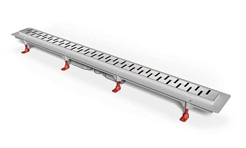 Душевой лоток 95 см Creto Snake CRE-950 SN-Down с решеткой, хром