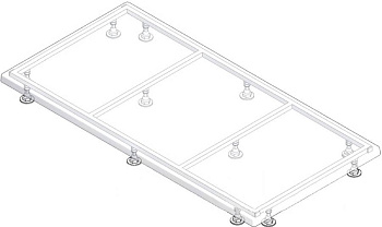 Каркас для поддона Creto Etna 100x70