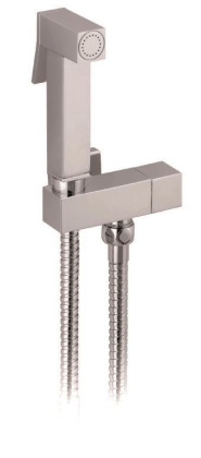 CZR-L-DIF-01 Гигиенический душ с гибким шлангом 120 см и держателем Исполнение: Хром  CZR-L-DIF-01 Гигиенический душ с гибким шлангом 120 см и держателем Исполнение: Хром