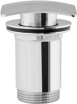 Пробка "click-clack" к сифону для умывальника F706CR (хром)