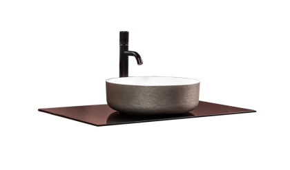 Столешница стекло 80см прямая BLACK Столешница стекло 80см прямая BLACK