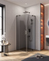 Душевой уголок 80х80 см Cezares SLIDER-A-2-70/80-C-Cr, стекло прозрачное