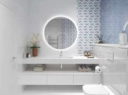 GT2575/003 Плита Настенная Westfall_GT Син. _ 25*75_60,84/1