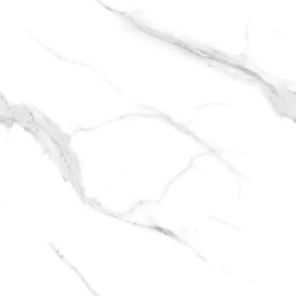 Calacatta Sharp Silver Керамогранит белый 80х80 Матовый