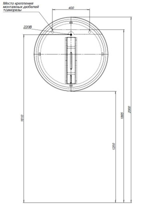 Зеркало Allen Brau Infinity 80 1.21017.BL черный Зеркало Allen Brau Infinity 80 1.21017.BL черный