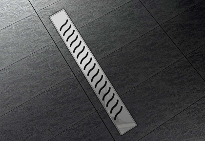 Душевой лоток SAY ALMIRA JASMIN 605.80.P.BUK, 80 см, хром