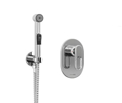 A111856 Встраиваемый комплект для биде со шлангом 100 см Wasserkraft A111856 Встраиваемый комплект для биде со шлангом 100 см Wasserkraft