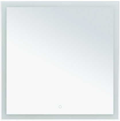 Зеркало Aquanet Гласс 80 белый LED