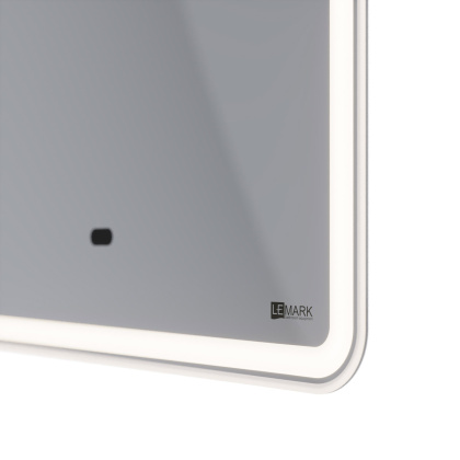 Зеркало Lemark ELEMENT 120х80см с подсветкой, с подогревом