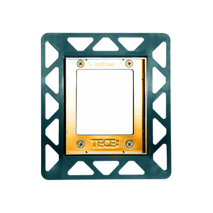 Монтажная рамка для установки панелей смыва писсуара на уровне стены