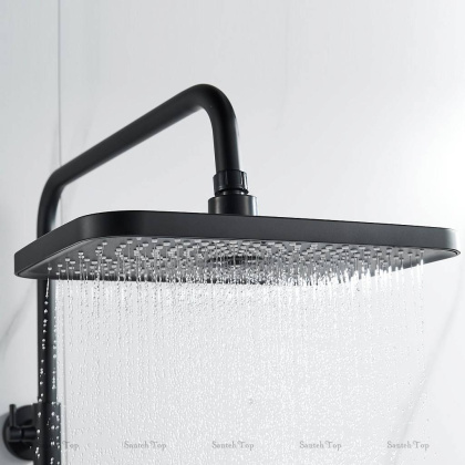 Душевая система Shevanik, латунь S9101H черный Душевая система Shevanik, латунь S9101H черный