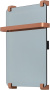 Полотенцесушитель электрический Allen Brau Infinity 60x44 с рейлингом и креплением, медь браш Полотенцесушитель электрический Allen Brau Infinity 60x44 с рейлингом и креплением, медь браш