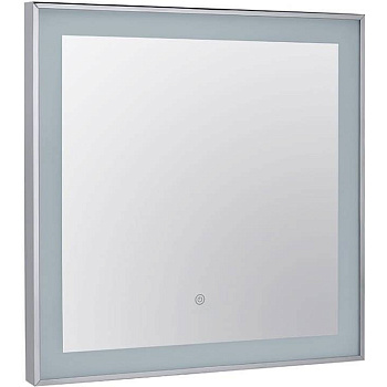 Косметическое зеркало 600 ммx600 ммx30 с подсветкой, сенсорный датчик