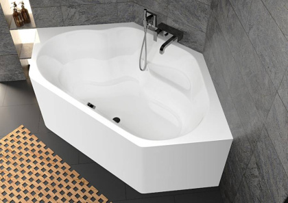 Акриловая ванна Riho Winnipeg 145 см Plug&Play с гидромассажем Акриловая ванна Riho Winnipeg 145 см Plug&Play с гидромассажем