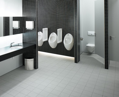 Писсуар Arkitekt с сенсорным смывом, питание от батарейки Писсуар Arkitekt с сенсорным смывом, питание от батарейки