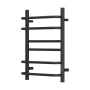 Полотенцесушитель электрический Point Сатурн PN90846B П6 400x600 диммер справа, черный Полотенцесушитель электрический Point Сатурн PN90846B П6 400x600 диммер справа, черный