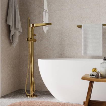 Sauer 7121 Напольный смеситель для ванны Wasserkraft