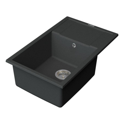 Мойка кухонная Point Велета 78 PN3002GR, графит