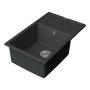 Мойка кухонная Point Велета 78 PN3002GR, графит