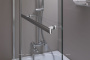 Шторка для ванны Aquanet SG-1200, прозрачное стекло