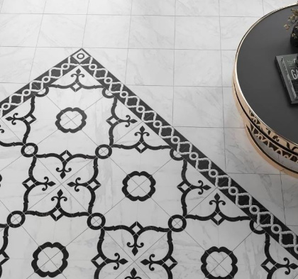 Декор ID94 Фрагонар наборный черный 9,9*9,9*11 (1уп/45шт), шт