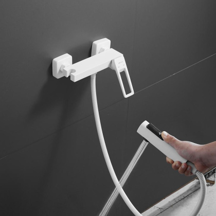 Гигиенический душ Shevanik S6805С-1 латунь белый