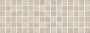 Декор мозаичный MM15149 Монсанту бежевый светлый глянцевый (15см*40см*6,9мм) (10шт/0,6м2) камень, шт