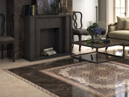 Декор HGD\A175\SG1550L Мраморный дворец ковёр лаппатированный 40,2*40,2*8 (уп/4шт), шт