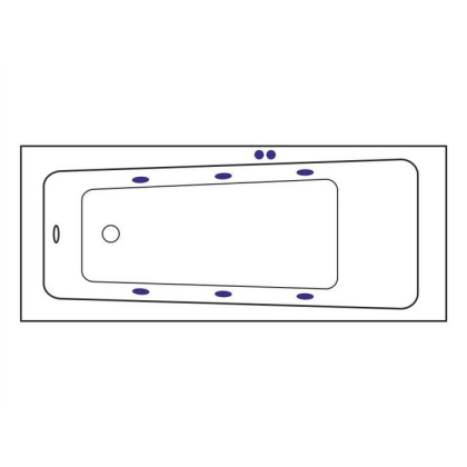 Ванна EXCELLENT Ava 160x70 "SOFT" (бронза) Ванна EXCELLENT Ava 160x70 "SOFT" (бронза)