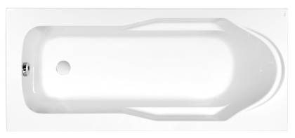 Ванна акриловая прямоугольная Cersanit SANTANA 160x70, ультра белый