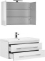 Комплект мебели для ванной Aquanet Верона NEW 90 белый (подвесной 2 ящика)