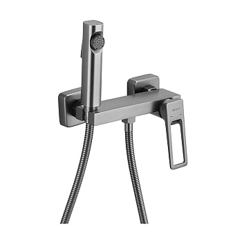 Гигиенический душ Shevanik S6805T-1ЛатуньОружейная сталь