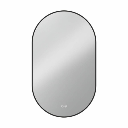 Зеркало LED VLM-3AU100B-2 600х1000 c сенсорным выключателем и диммером, антизапотевание