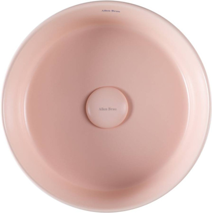 Раковина накладная Allen Brau Fantasy Romb 36 4.11033.SM розовый Раковина накладная Allen Brau Fantasy Romb 36 4.11033.SM розовый
