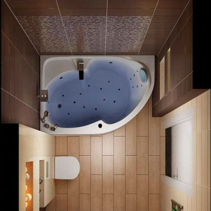 Акриловая ванна 1Marka Diana 160х100 L 01ди1610л Акриловая ванна 1Marka Diana 160х100 L 01ди1610л