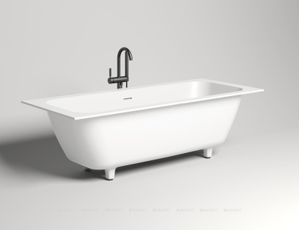 Ванна из искусственного камня Salini S-Sense Orlando Axis 190х80 103311M, глянцевая Ванна из искусственного камня Salini S-Sense Orlando Axis 190х80 103311M, глянцевая