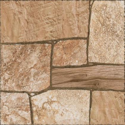 16433 Плитка грес глаз. Exterio Бежевый 29,8*29,8 _рельеф 1 \51,12