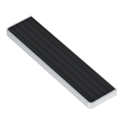Полка Jupiter, 2,7х50х12,1 см, цвет черный с серебром, DA7737600