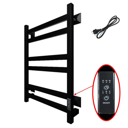 Полотенцесушитель Пэк сп 21 кв 60х40 черный ВГП Полотенцесушитель Пэк сп 21 кв 60х40 черный ВГП