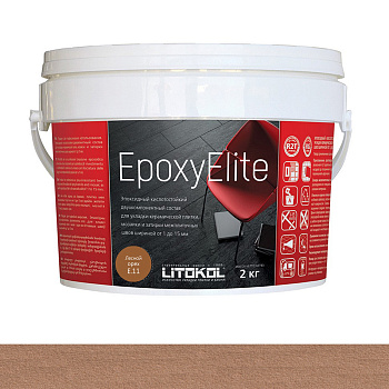 Затирка эпоксидная EPOXYELITE E.11 Лесной орех  2кг Затирка эпоксидная EPOXYELITE E.11 Лесной орех  2кг