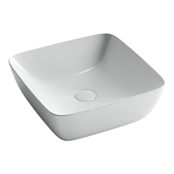 Умывальник чаша FORM накладная квадратная 410*410*145мм Умывальник чаша FORM накладная квадратная 410*410*145мм