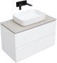 Тумба под раковину Allen Brau Infinity 85 1.21001.WM белый матовый