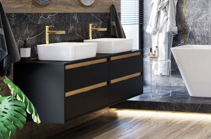 Смеситель для умывальника EXCELLENT Pi AREX.1202GL (золото)