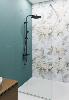 Плитка Elite Peonies Decor A+B 60x120 Matt 2 шт в комплекте (1 уп=1,44 М2)