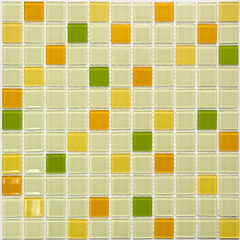 Мозаика S-461 стекло (25*25*4) 300*300 