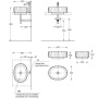 Раковина ARTBASIN Conchiglia накладная 50, песочная матовая CC.wb.50\SAN Раковина ARTBASIN Conchiglia накладная 50, песочная матовая CC.wb.50\SAN