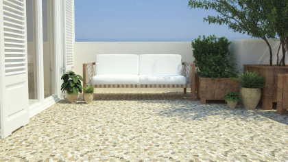 16425 Плитка грес глаз. JaСkStone Многоцветный 29,8*29,8 _рельеф 1 \51,12