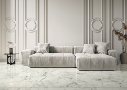 Плитка Victorian Marble White GLS 7R 20х20